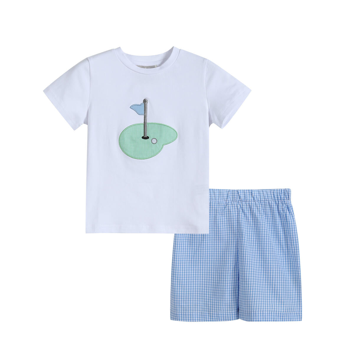 BOYS Golf Hole Shirt and Shorts Set