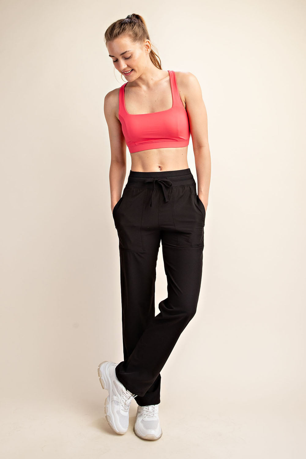 JANA PANTS - BLACK (PLUS)