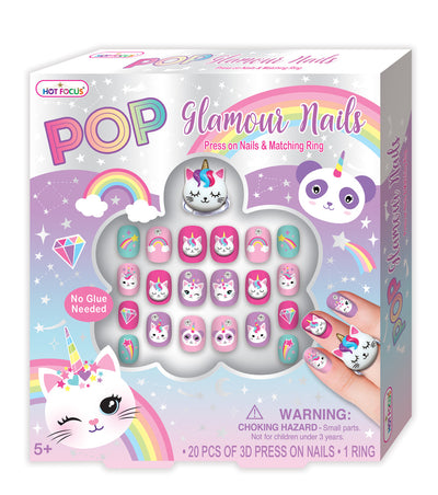 Pop Glamour Nails