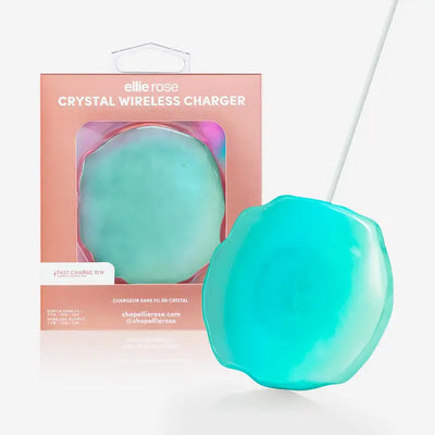 Wireless Charger - Aqua Crystal Holographic