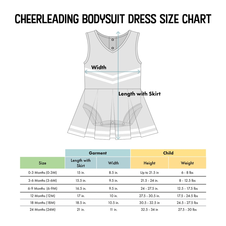 CHEER UNIFORMS - ROYAL