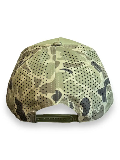 Performance Rope Hat - GREEN CAMO