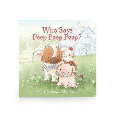 WHO SAYS PEEP? BOARD BOOK & HEN