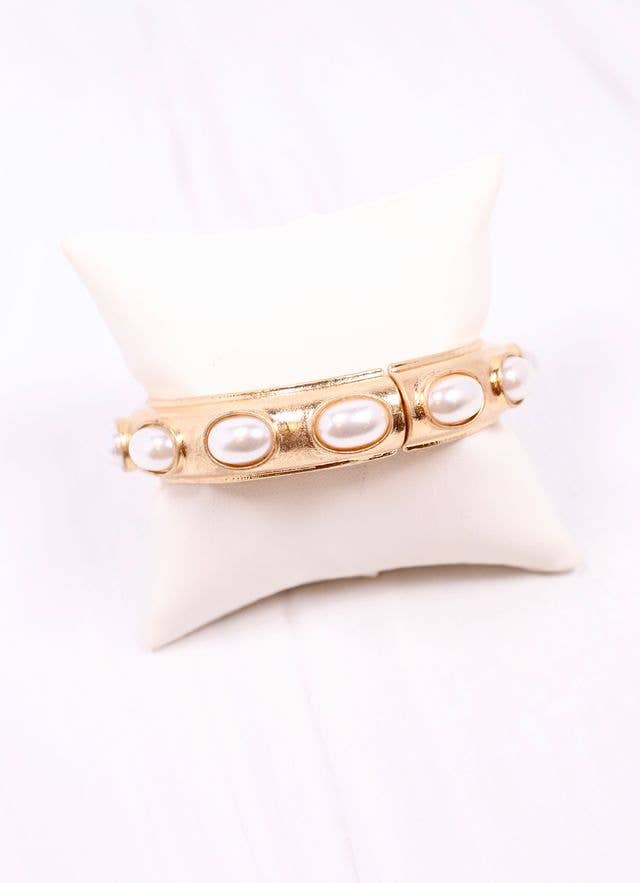 Harriette Pearl Bracelet