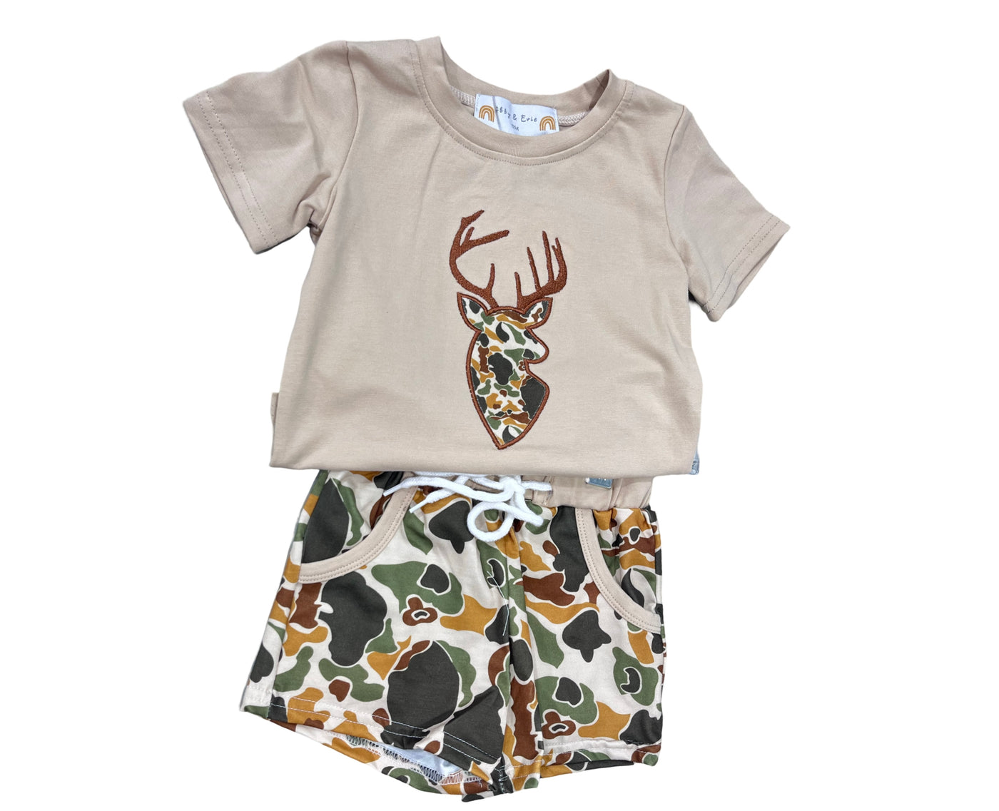 SAGE CAMO DEER SHORT SET