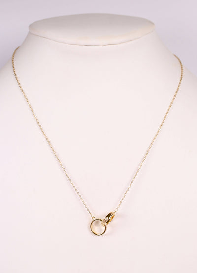 Kerns Circles Necklace GOLD