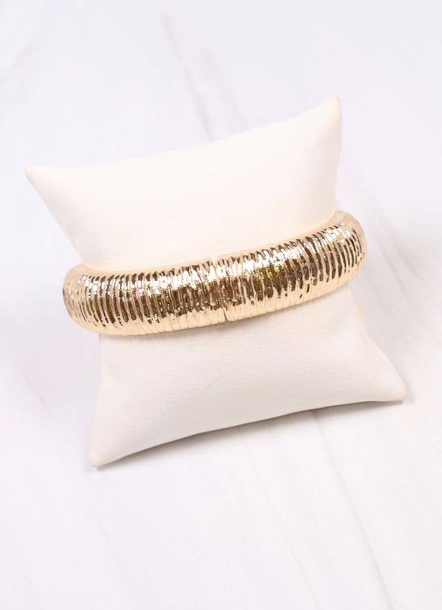 Danny Ribbed Stretch Bracelet