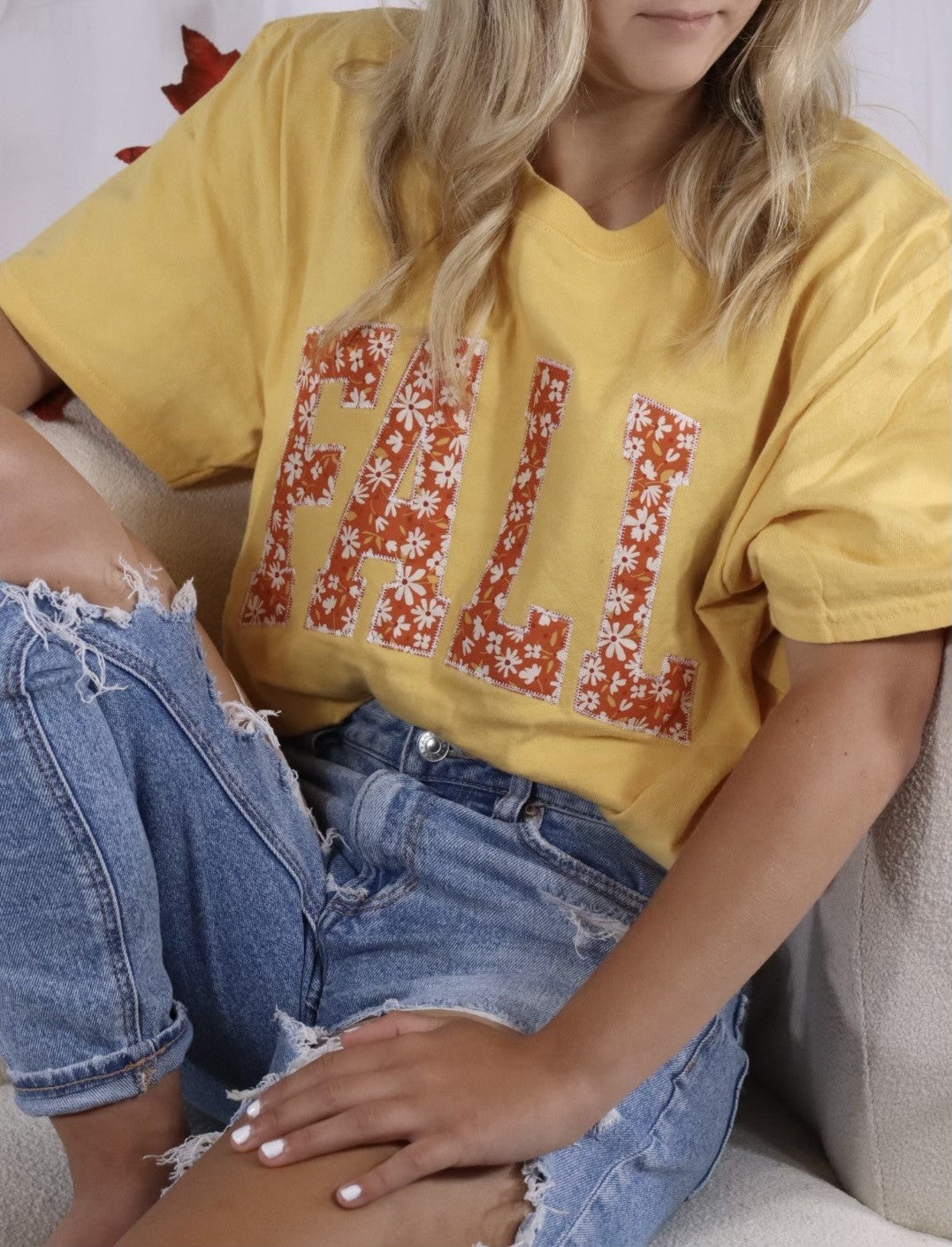 FALL FLORAL TEE