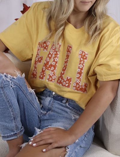 FALL FLORAL TEE