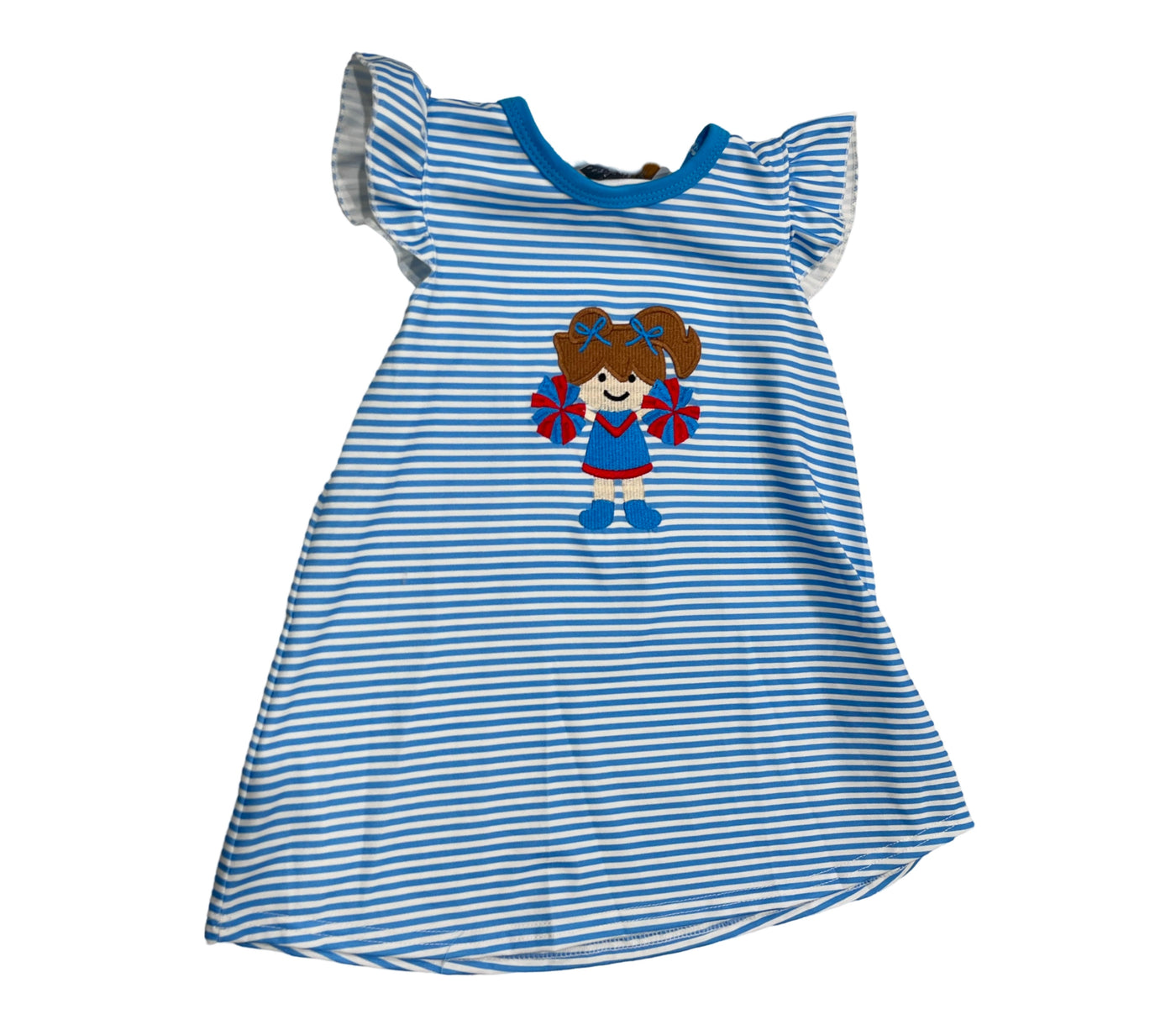 FOOTBALL CHEER STRIPE DRESS