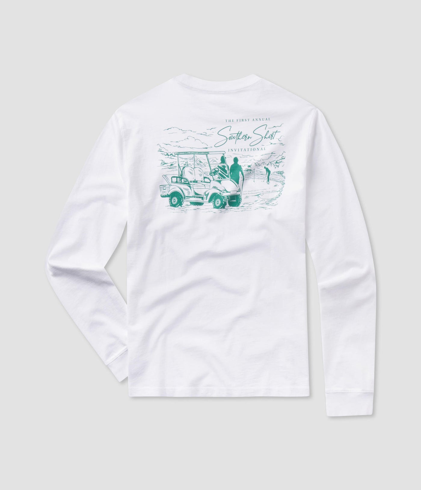 STAY THE COURSE TEE LS