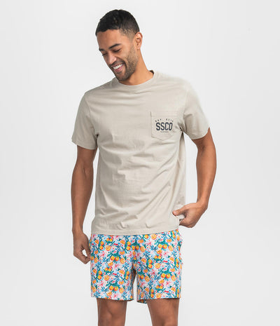 Crawfish Boil Tee - Taupe