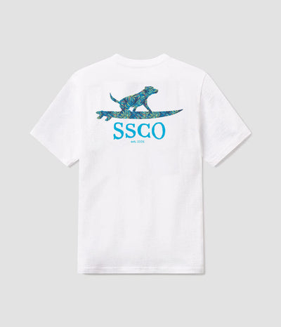 Salty Dog Tee SS - Bright White