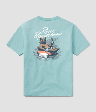 River Rendezbrew Tee - Island Mist