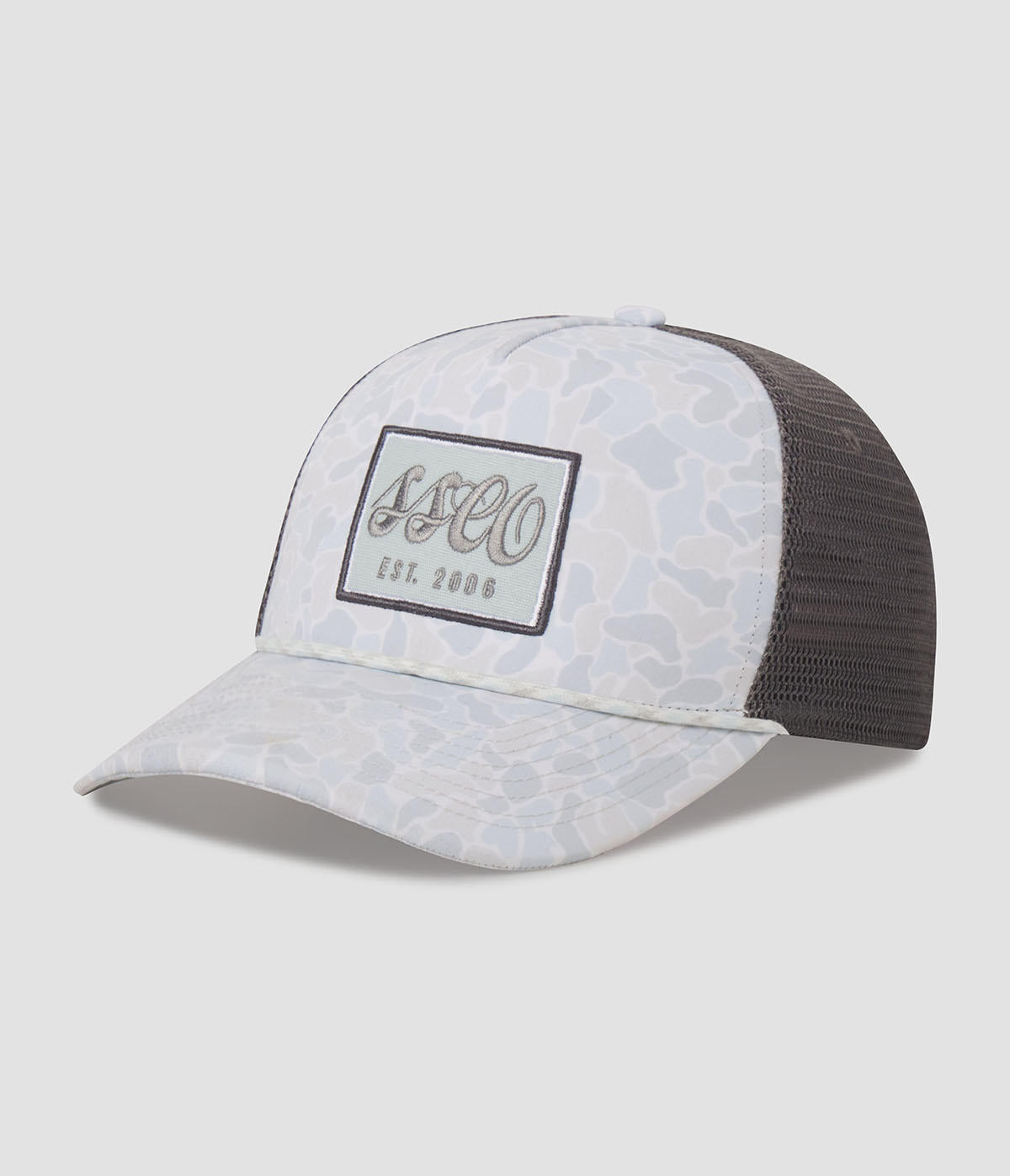Rope Trucker Hat - River Rock