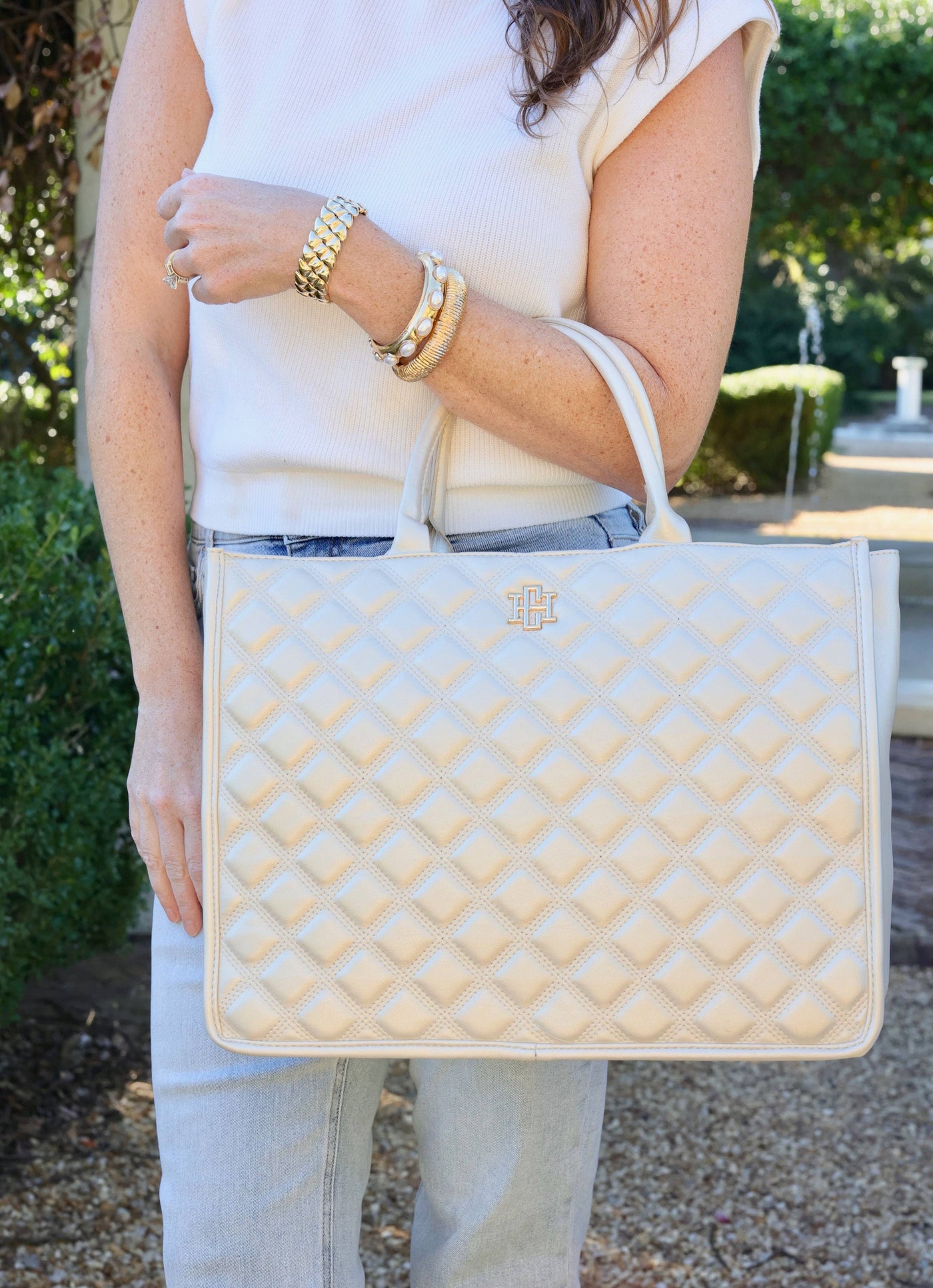 Niall Tote PEARL QUILTED