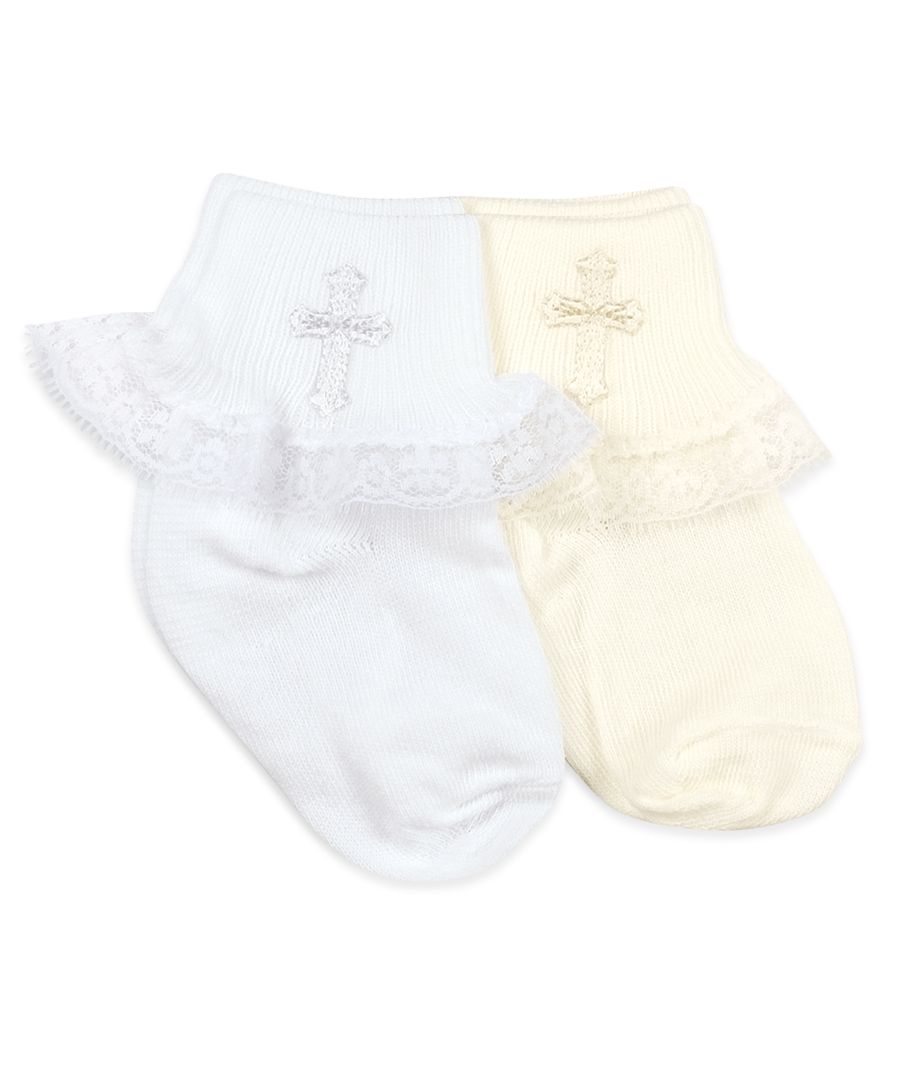 CHRISTENING LACE SOCKS