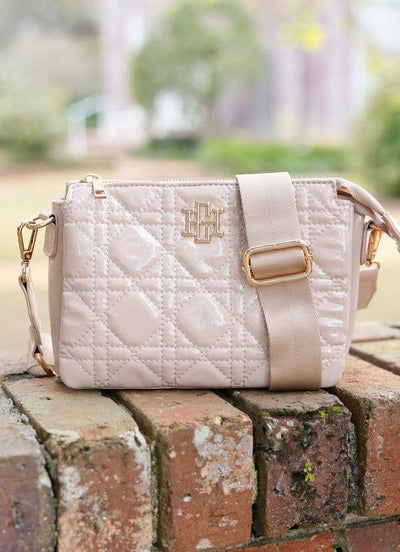 Jace Crossbody NUDE PATENT LQ