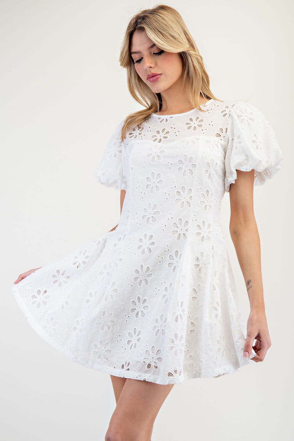 LACEY BUBBLE DRESS