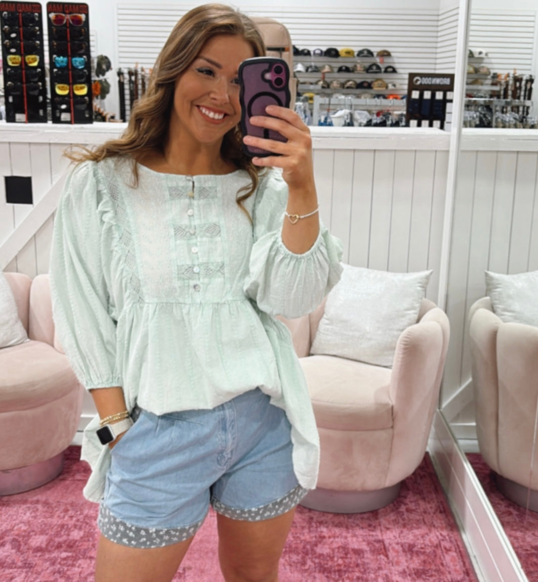 MINTY BLOUSE