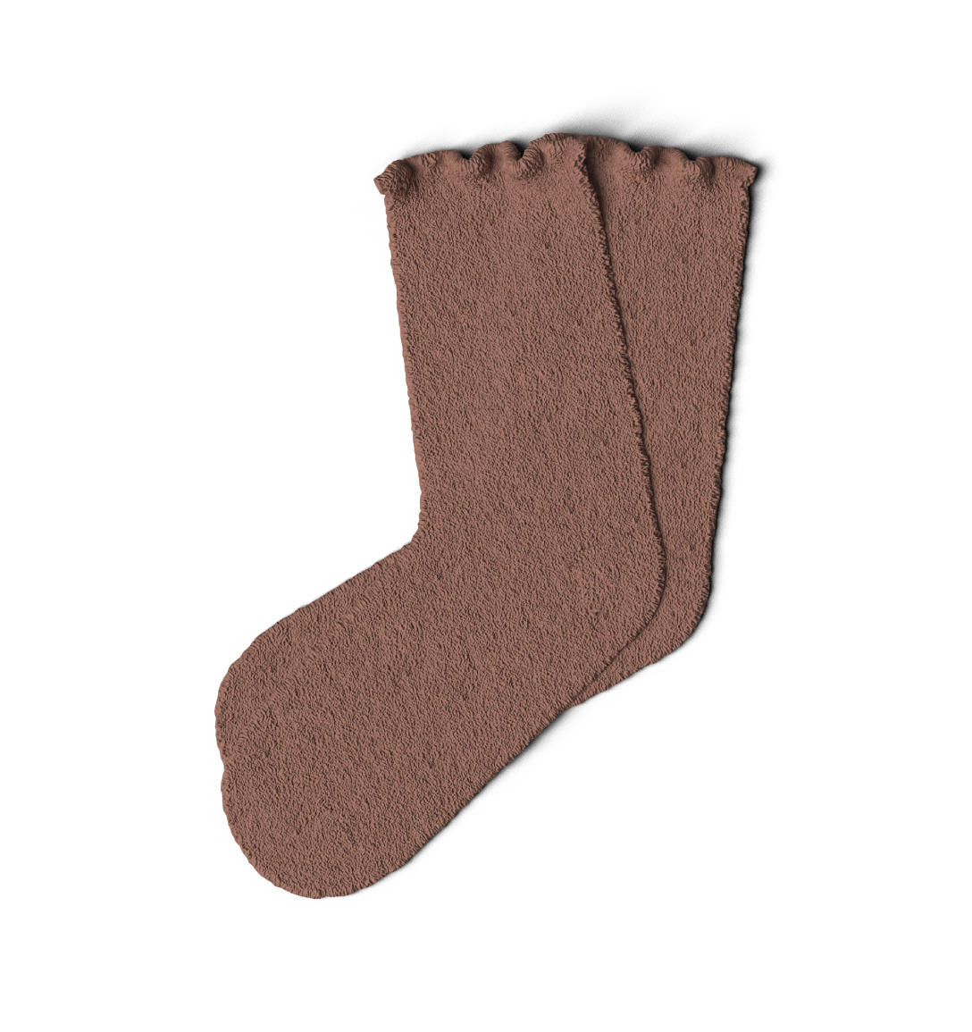 PLUSH DREAMLUXE SOCKS - MAPLE