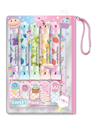 Scented Dual Fun Markers, Sweets