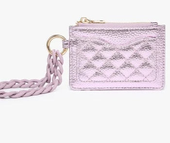 RHODES QUILTED WALLET W/CHAIN -CUPID