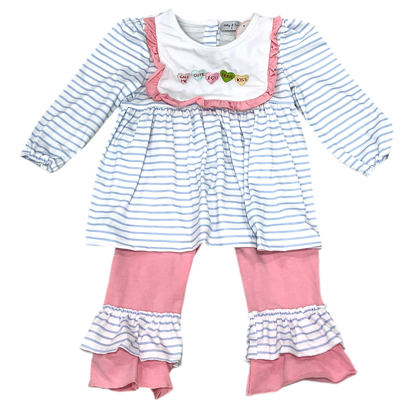 TALKING HEARTS - GIRLS PANT SET