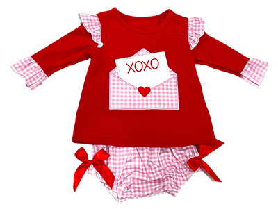 XOXO GIRLS DIAPER SET