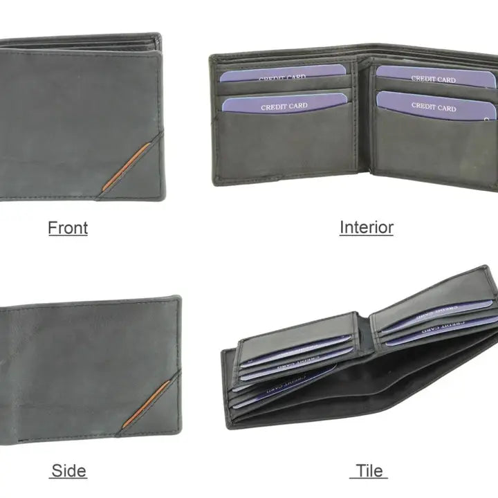 Rfid BIFOLD WALLET