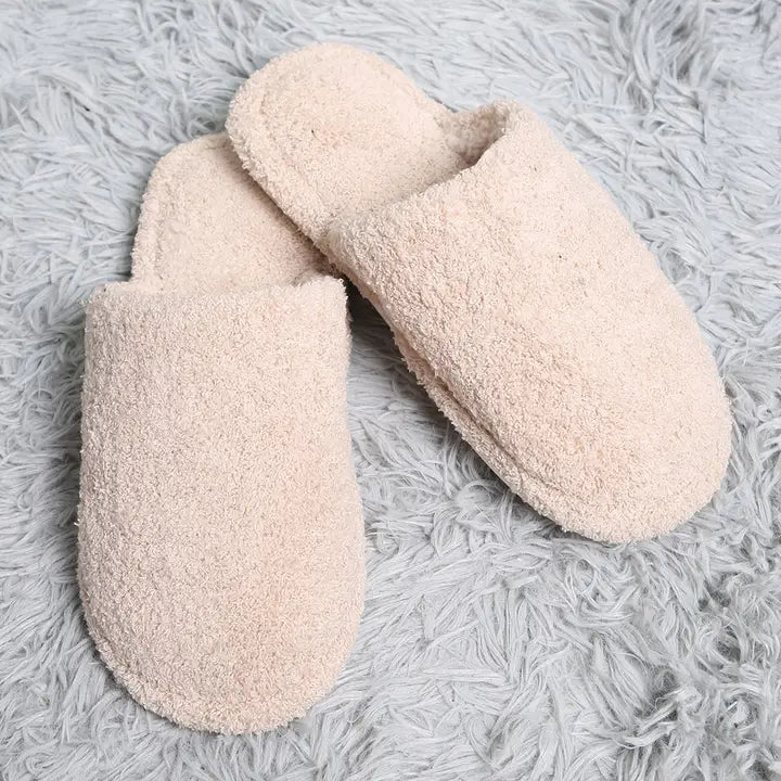 LUXE SLIPPERS - BEIGE