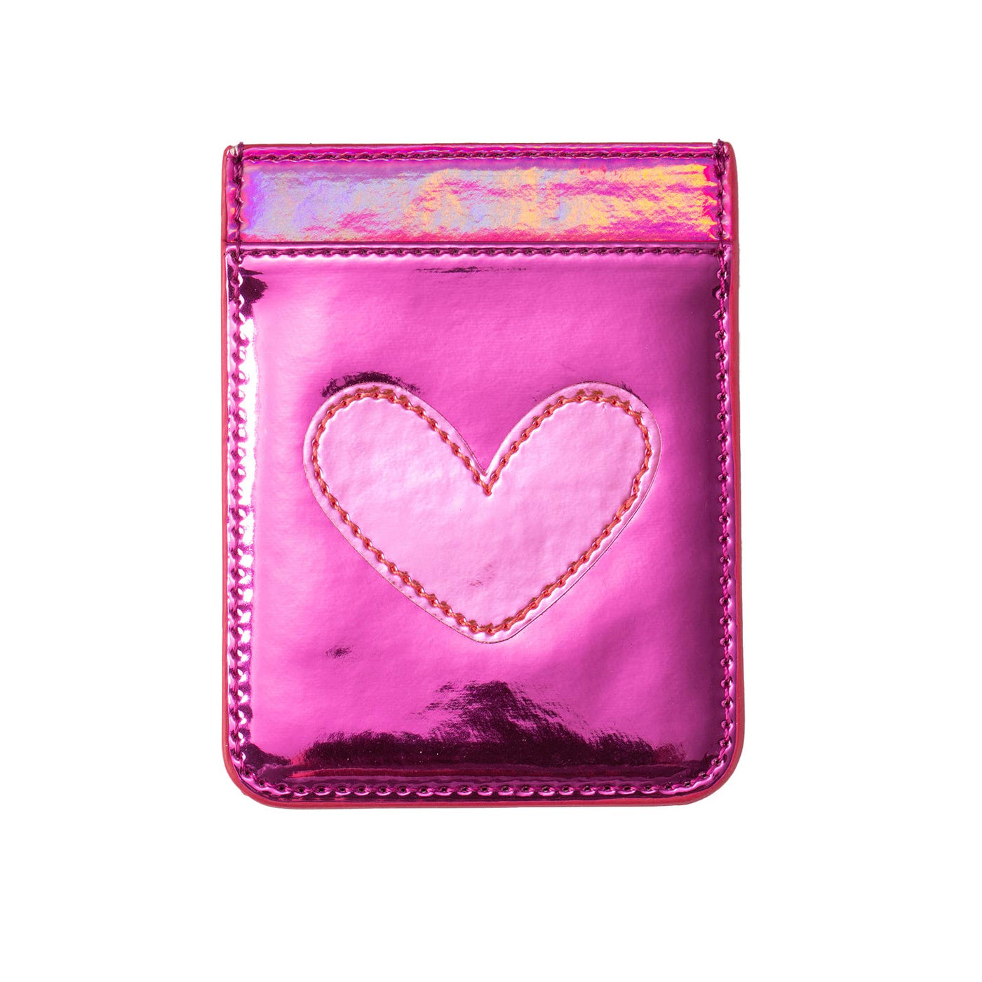 Pink Heart Phone Wallet