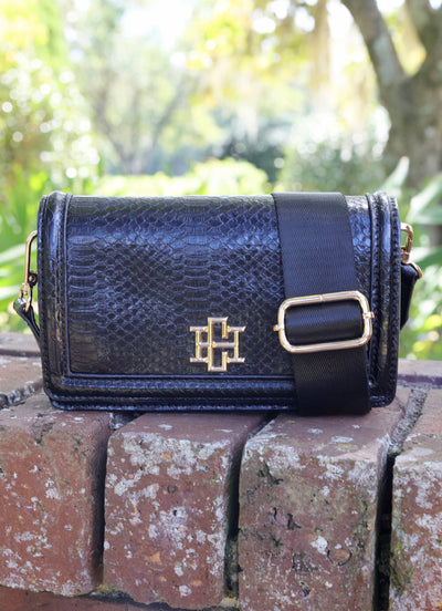 Maverick Crossbody with Pocket BLACK