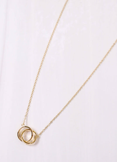 Kerns Circles Necklace GOLD