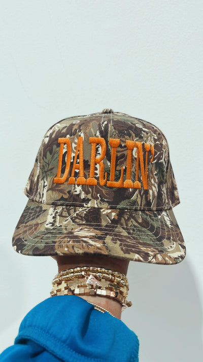 DARLIN CAMO - TRUCKER HAT