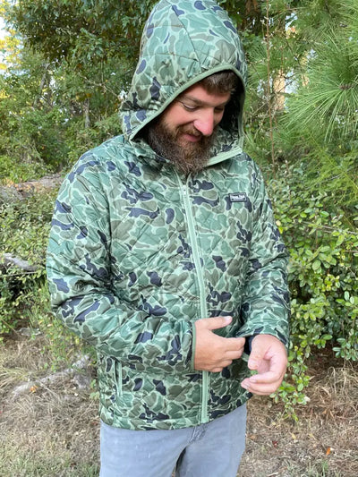 PUFFER JACKET - DUCK CAMO