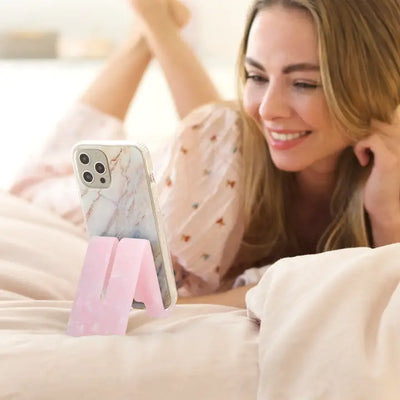 Acrylic Phone Stand - Rose Quartz