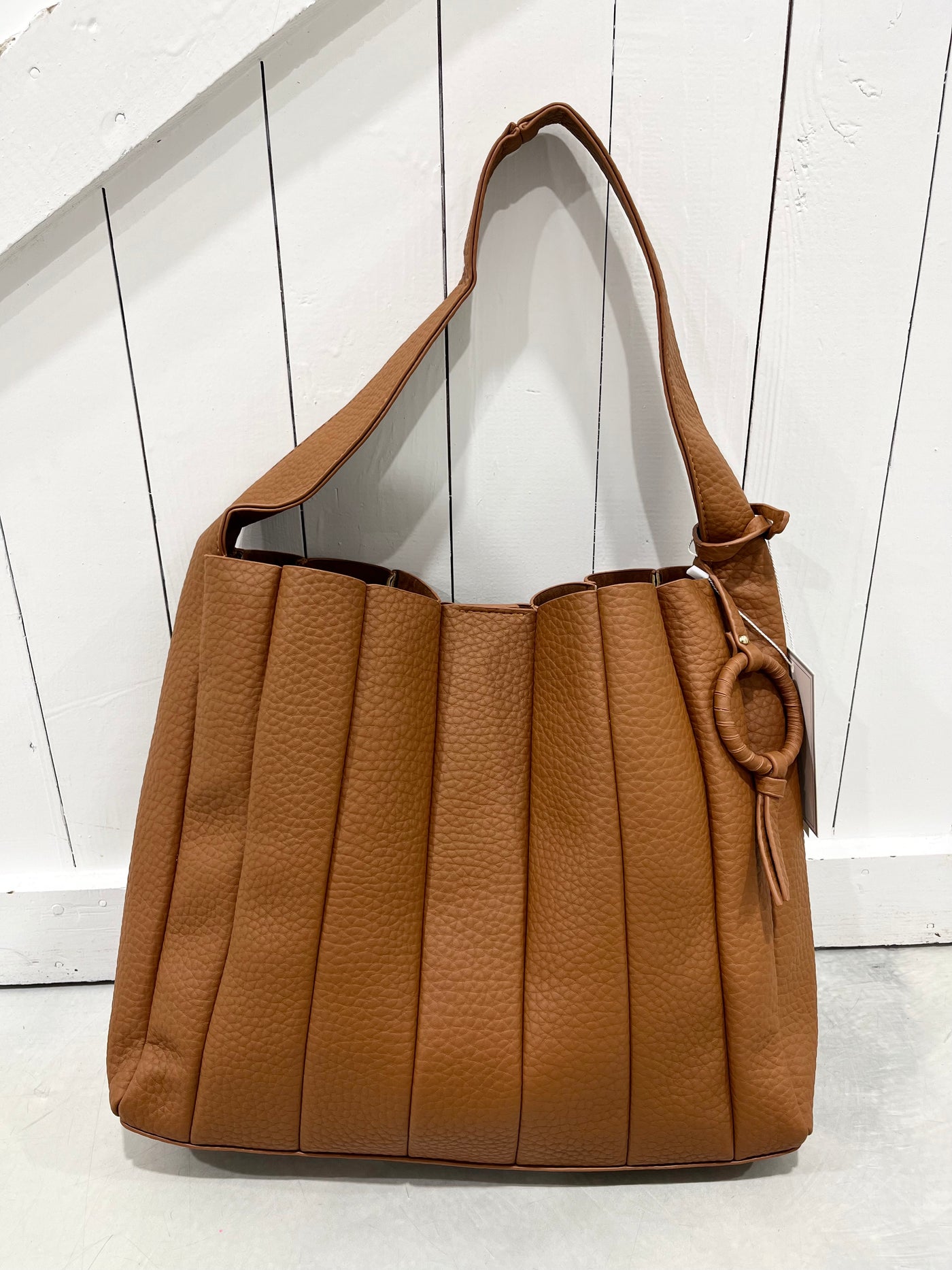 JOSIE PLEATED SATCHEL