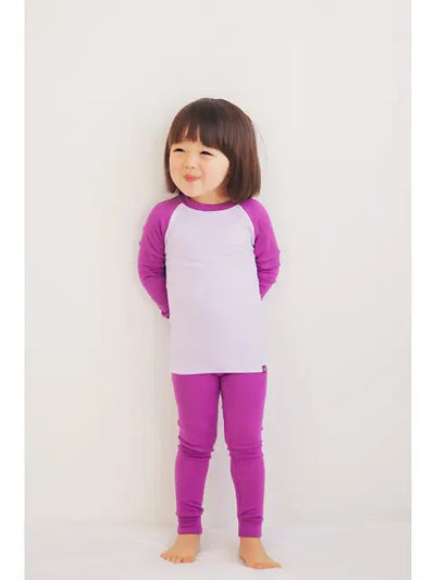 MODAL L/S PJs /PURPLE