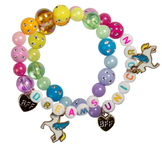 Dreams Unicorn BFF Bracelet Set, 2pcs