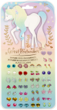 Whimsical Unicorn Sticker Earrings