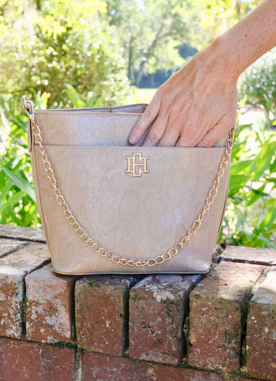 Brielle Bucket Bag TAUPE