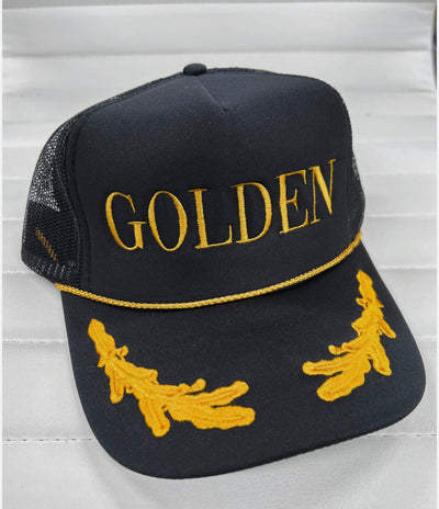 GOLDEN TRUCKER HAT