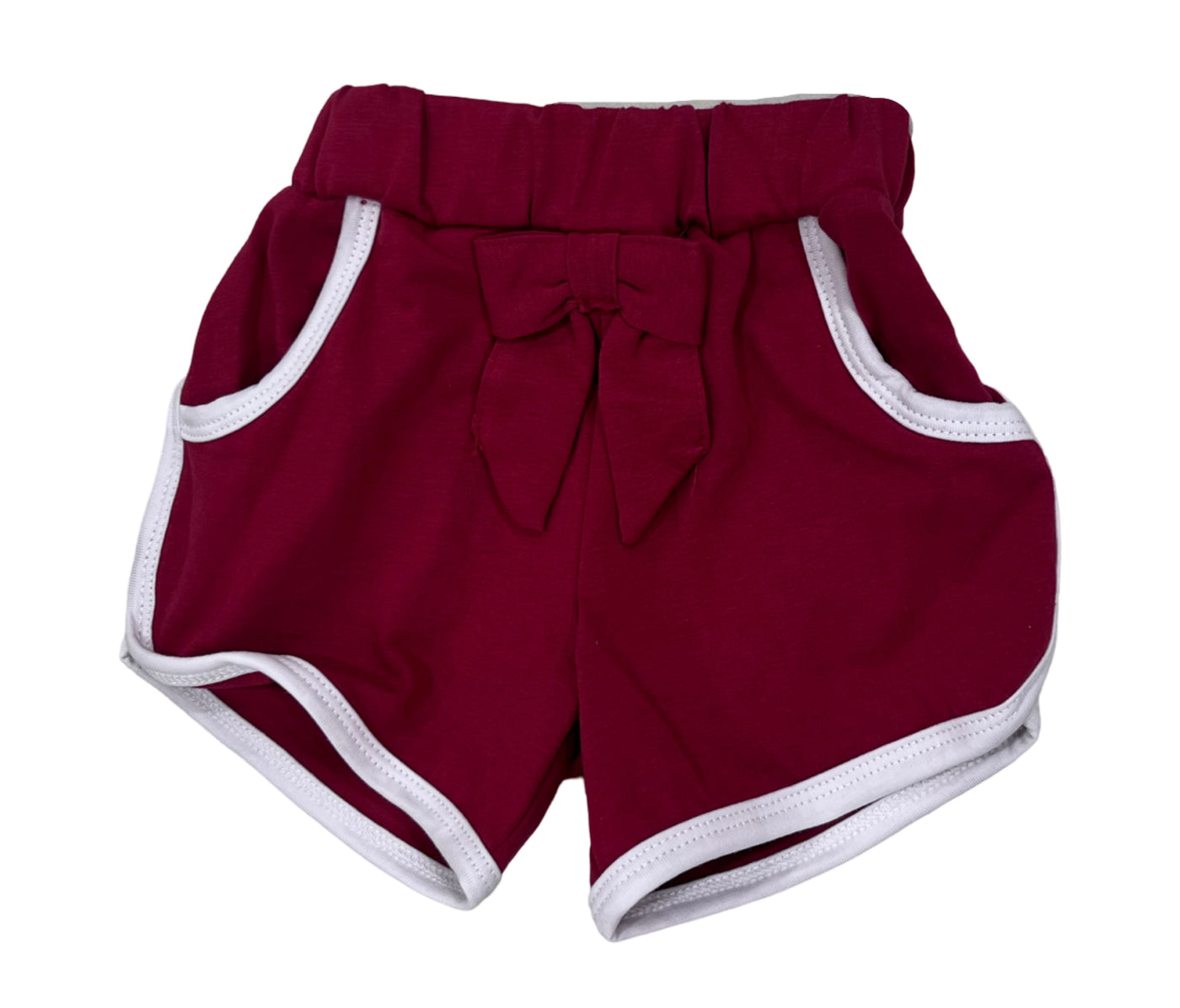 MAROON SHORTS - GIRLS