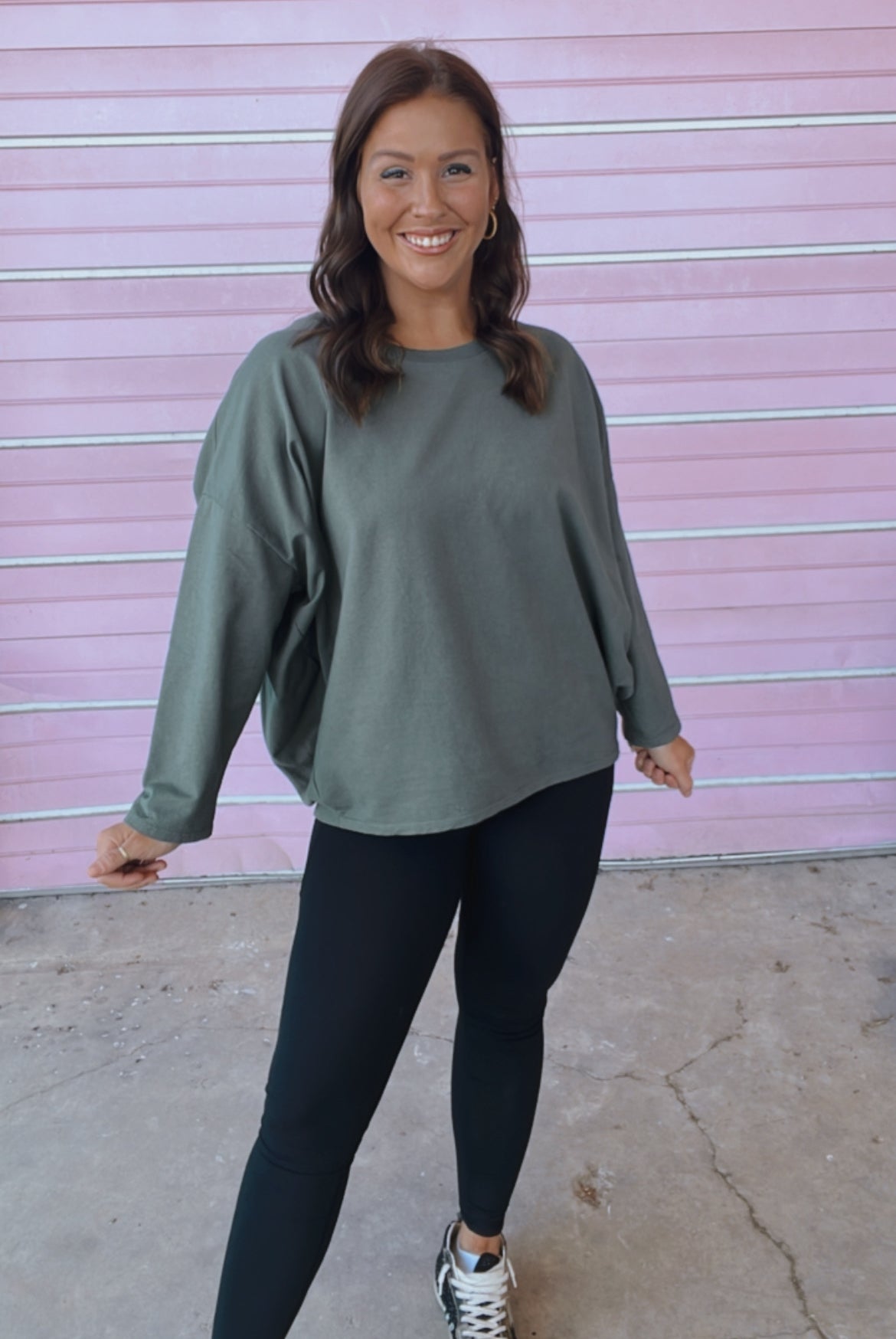 JOLIE PULLOVER - OLIVE