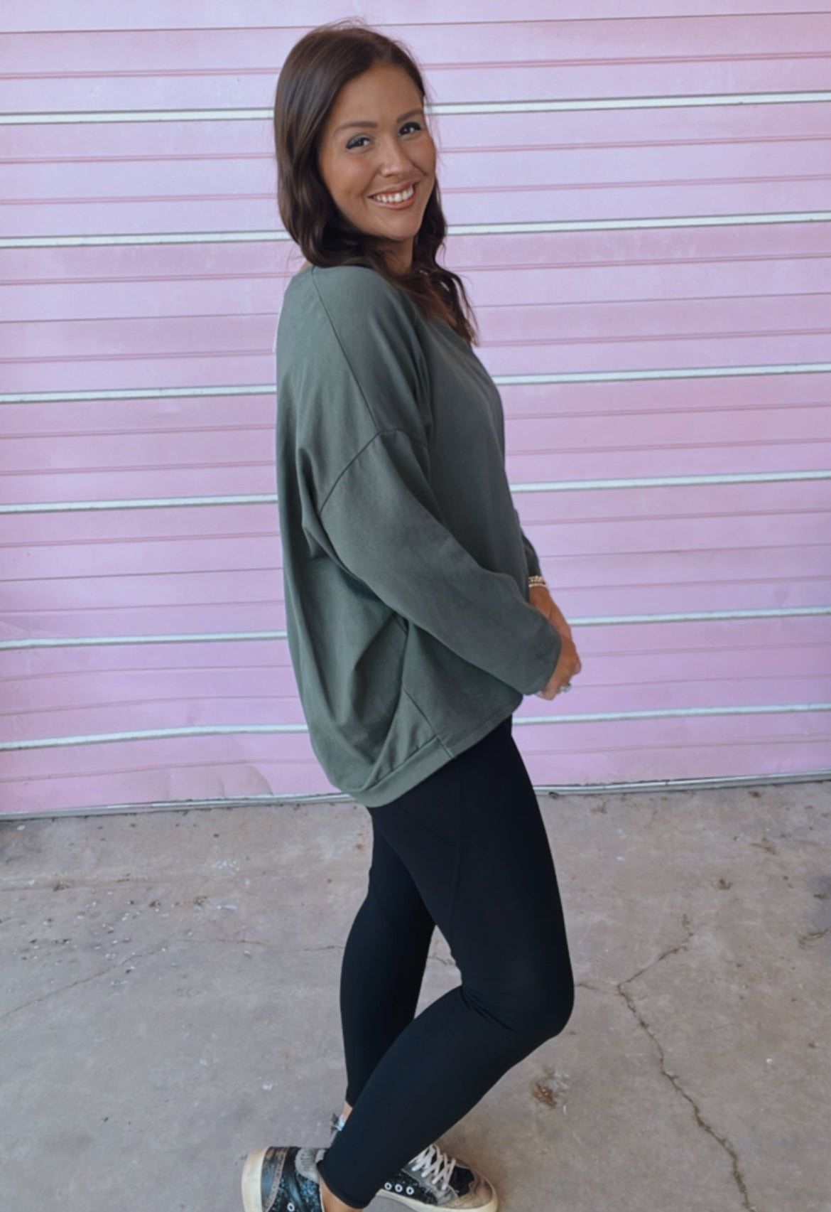 JOLIE PULLOVER - OLIVE