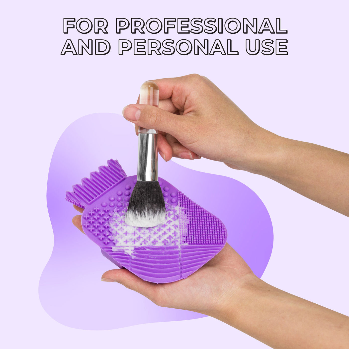 MAKEUP BRUSH CLEANING PAD