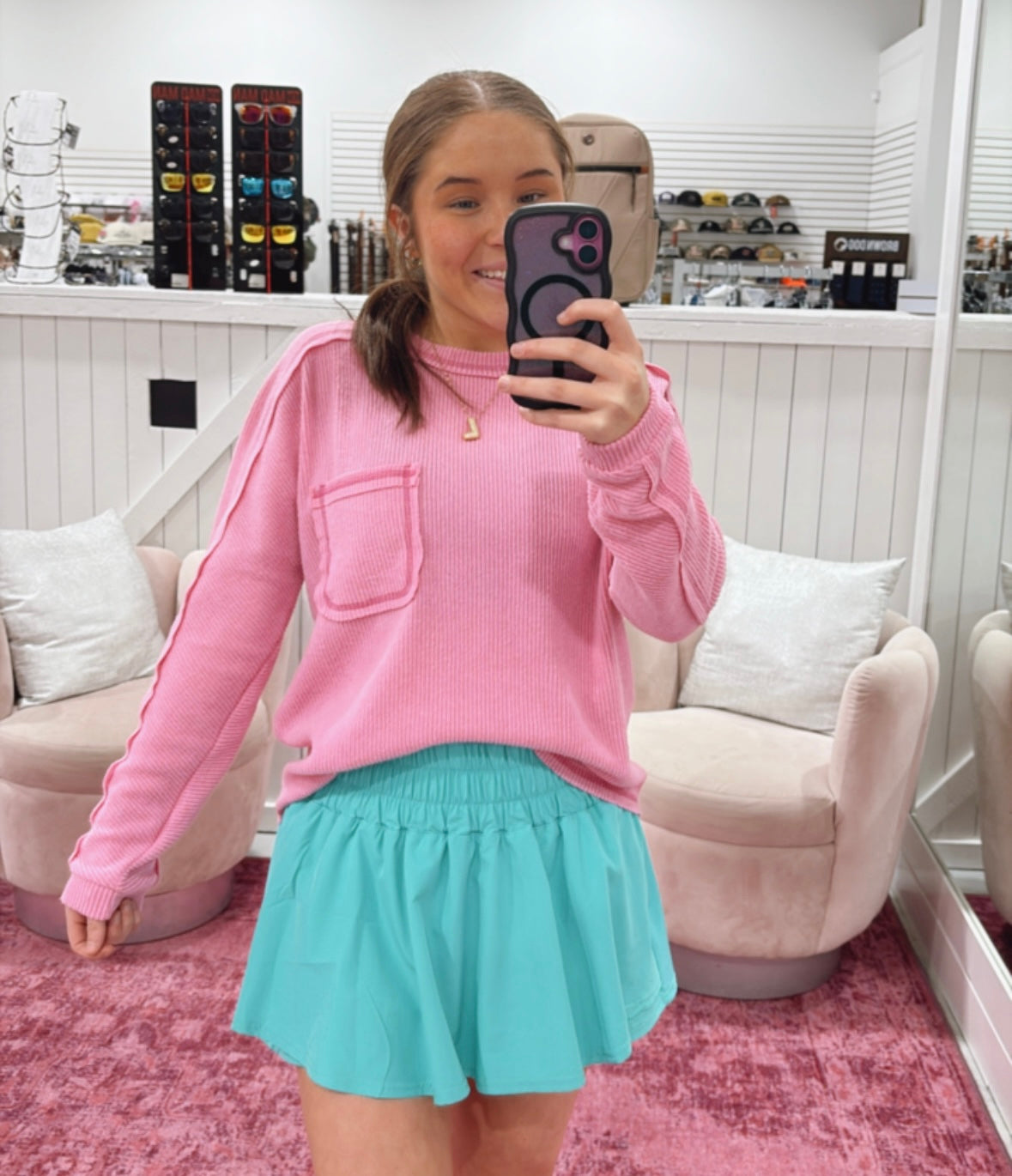 CANDY PINK SWEATER