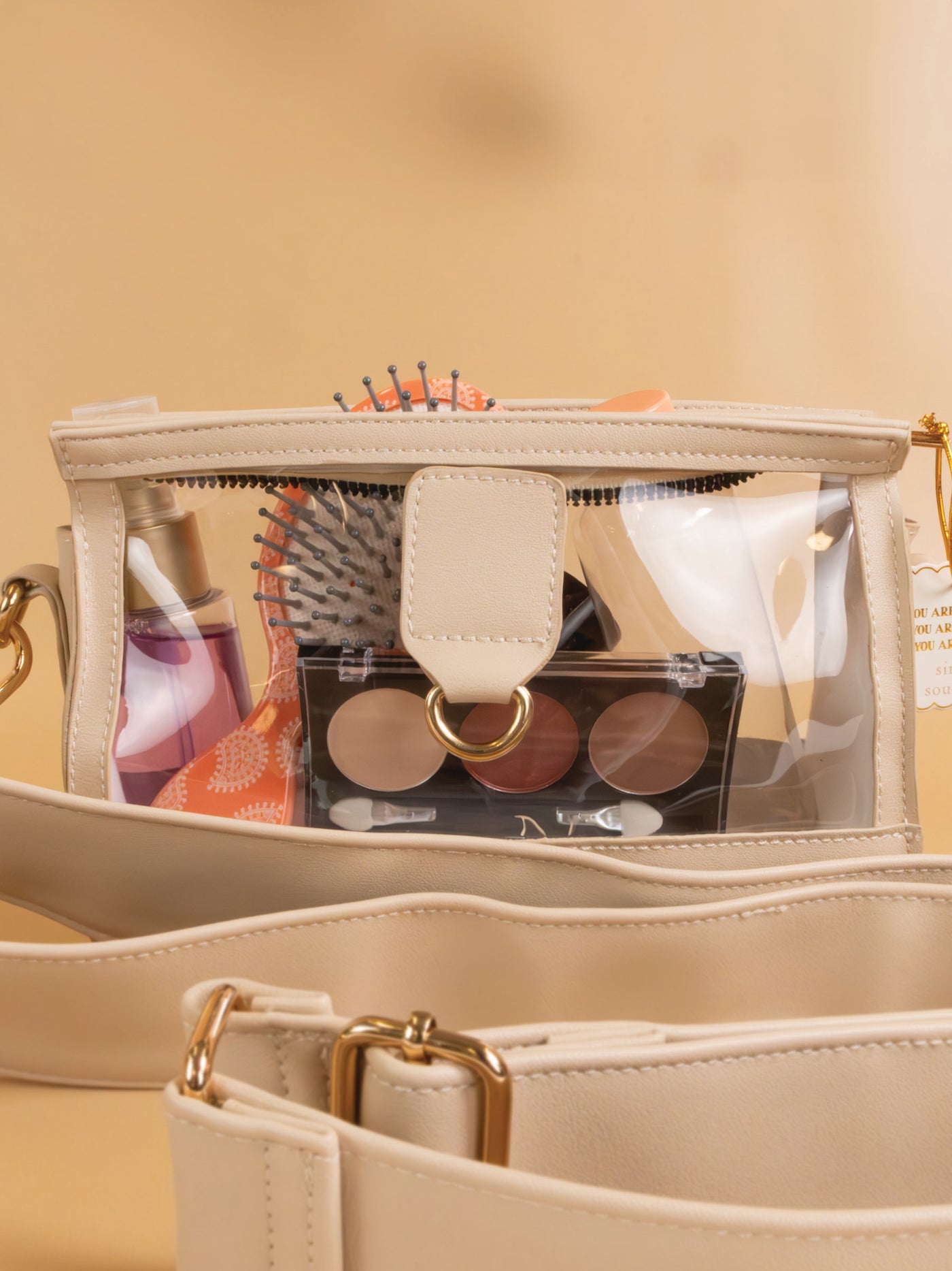 SIMPLY STADIUM CLUTCH - CREAM