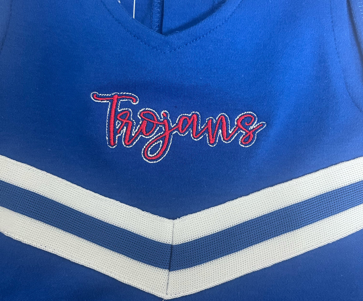 CHEER UNIFORMS - ROYAL